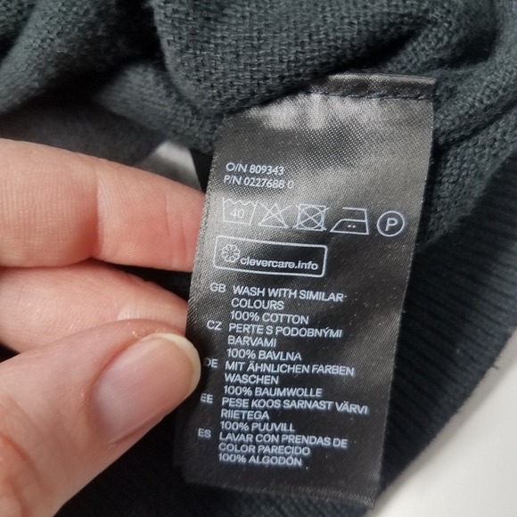 H&M Black Button Down Cardigan Sweater - Picture 6 of 8